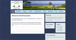 Desktop Screenshot of golfassociation.org